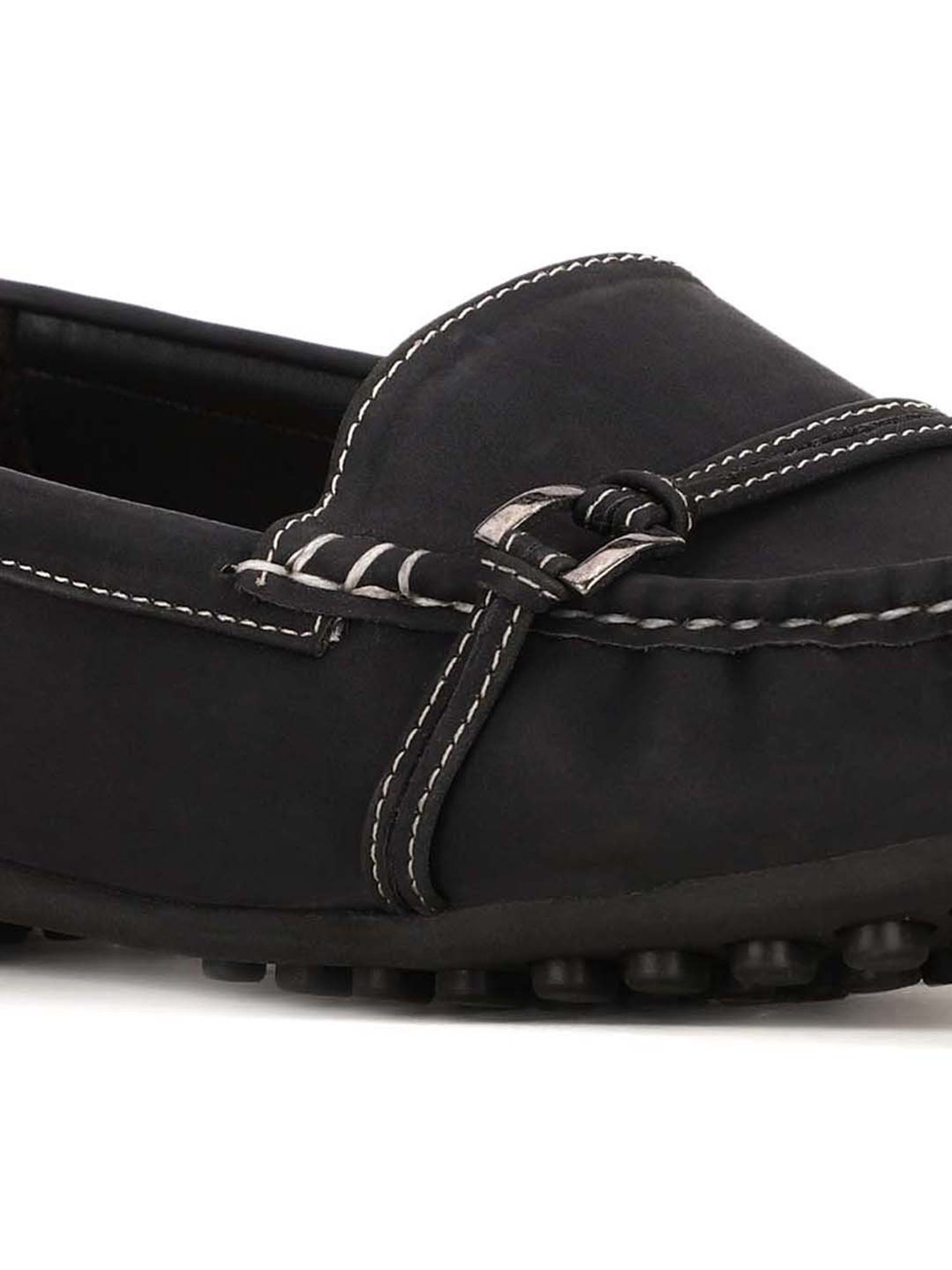 Bata Women's Black Casual Loafers