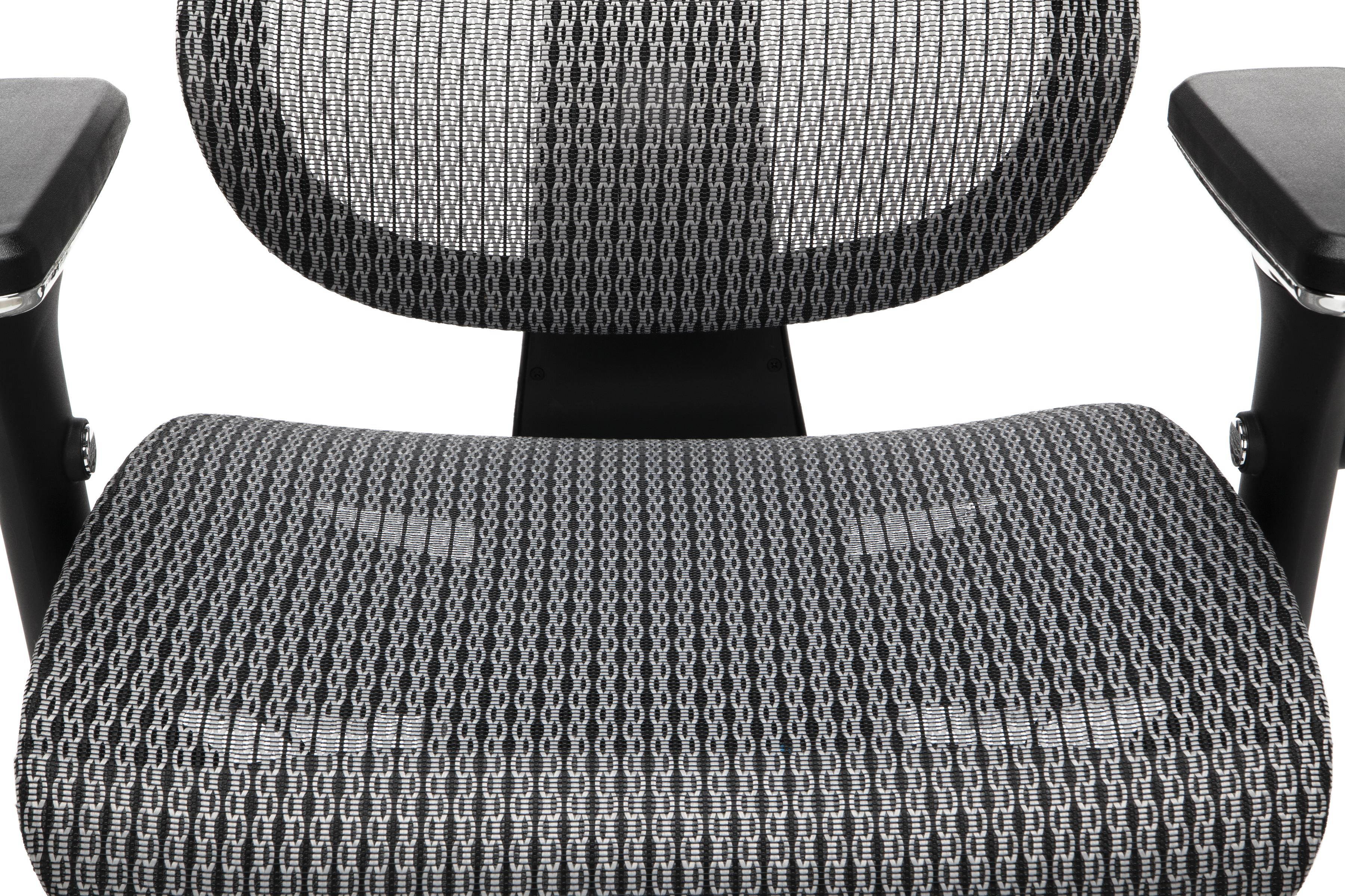 OFM Ergo Office Chair featuring Mesh Back and Seat with Optional Headrest, in Gray (540-GRY)