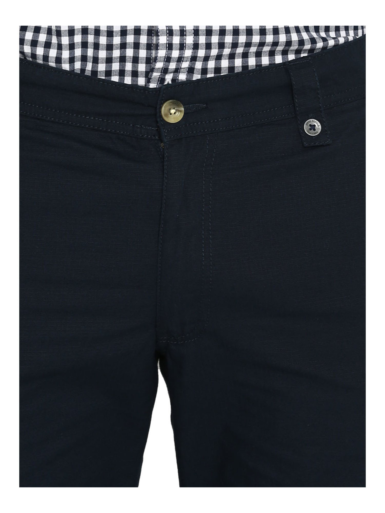 WES Casuals by Westside Olive Relaxed-Fit Mid-Rise Cotton Blend Joggers