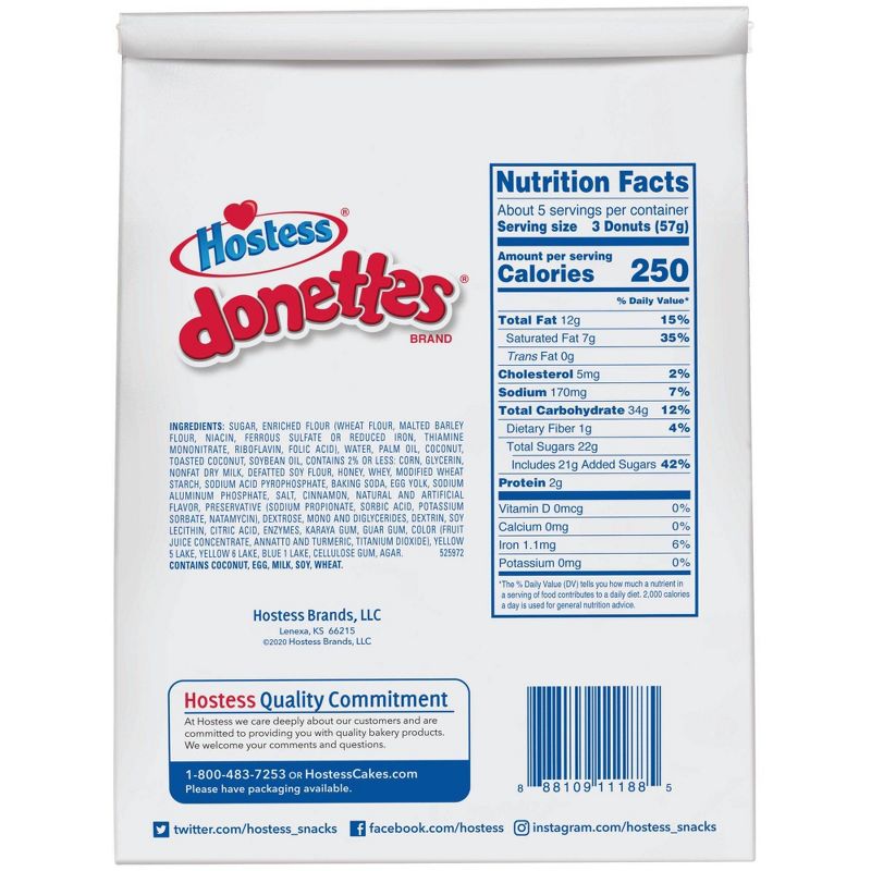 Hostess Carrot Cake Donettes - 9.5oz