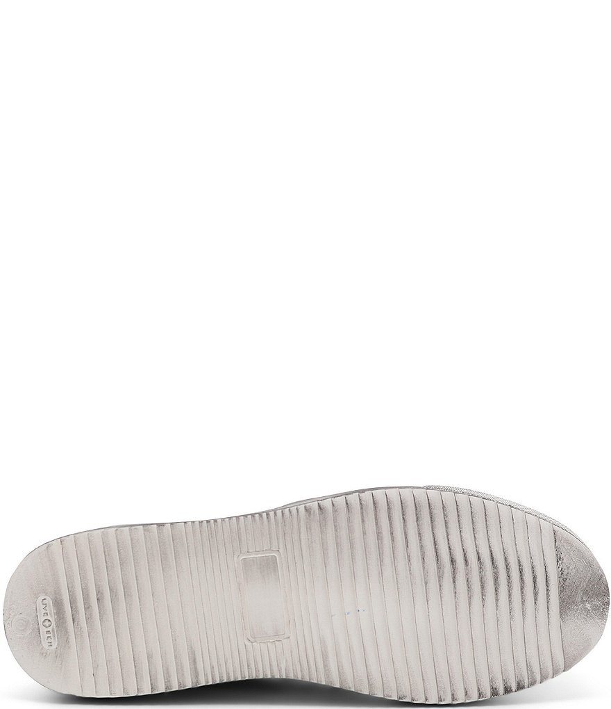 Bed Stu Hermione Leather Distressed Slip On Sneakers