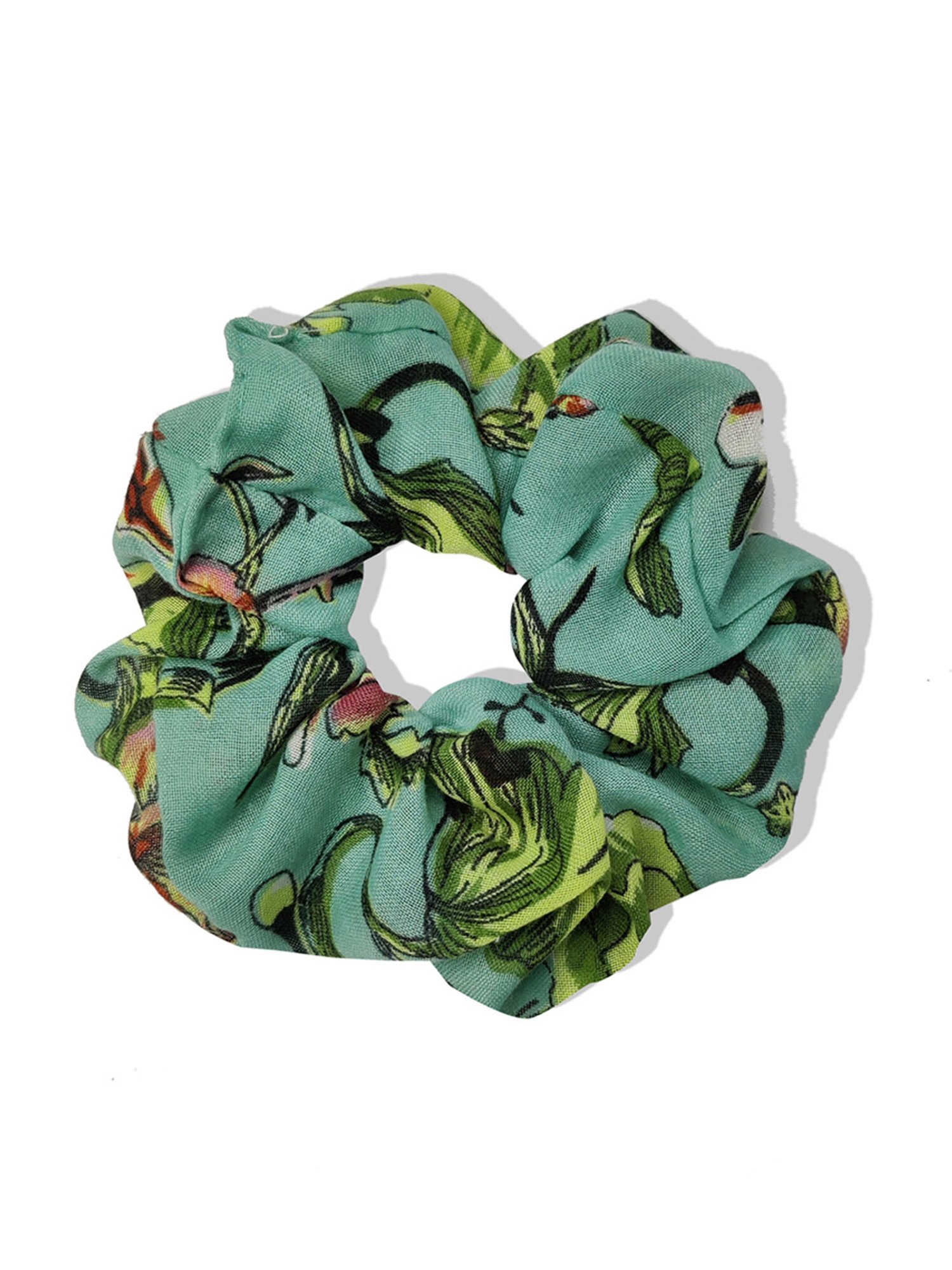 Aditi Wasan Multicolor Printed Scrunchies - Set of 3