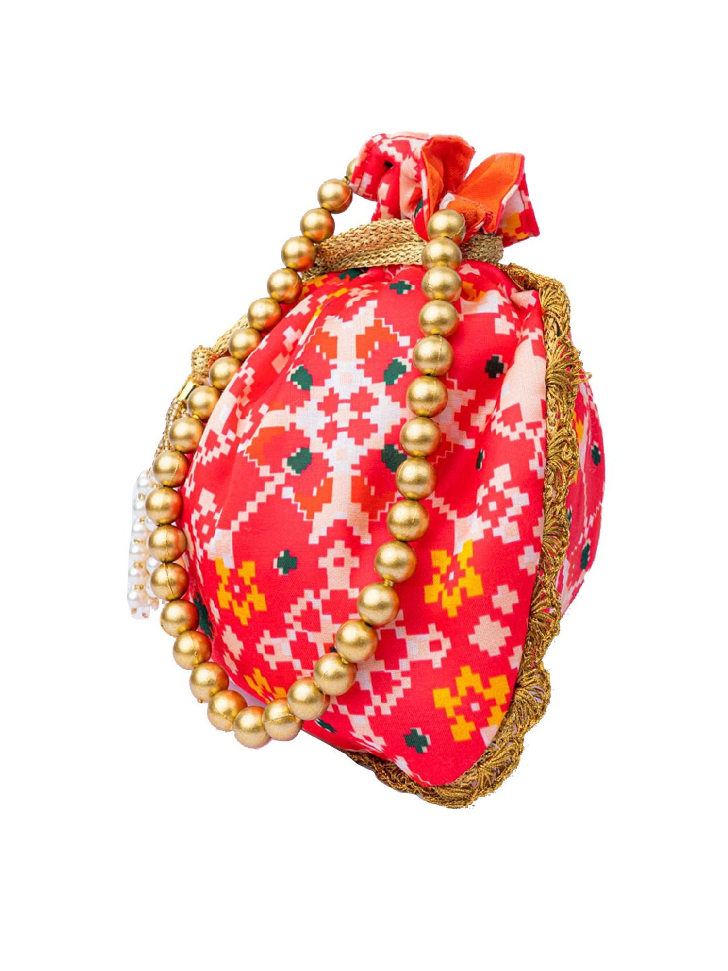 NR by Nidhi Rathi Multi Printed Potli