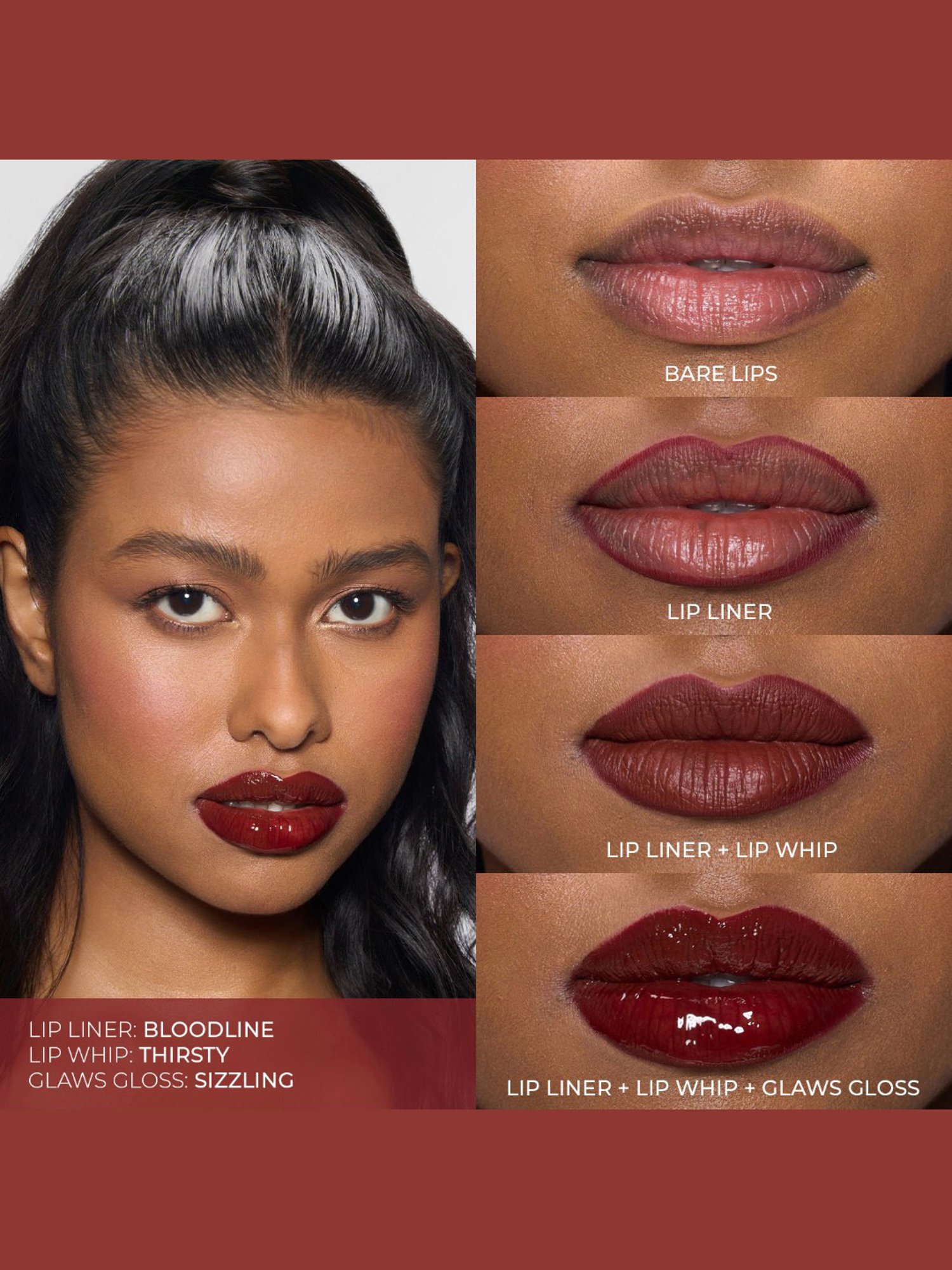 FAE Beauty Re:Define Lip Liner Bloodline - 0.3 gm