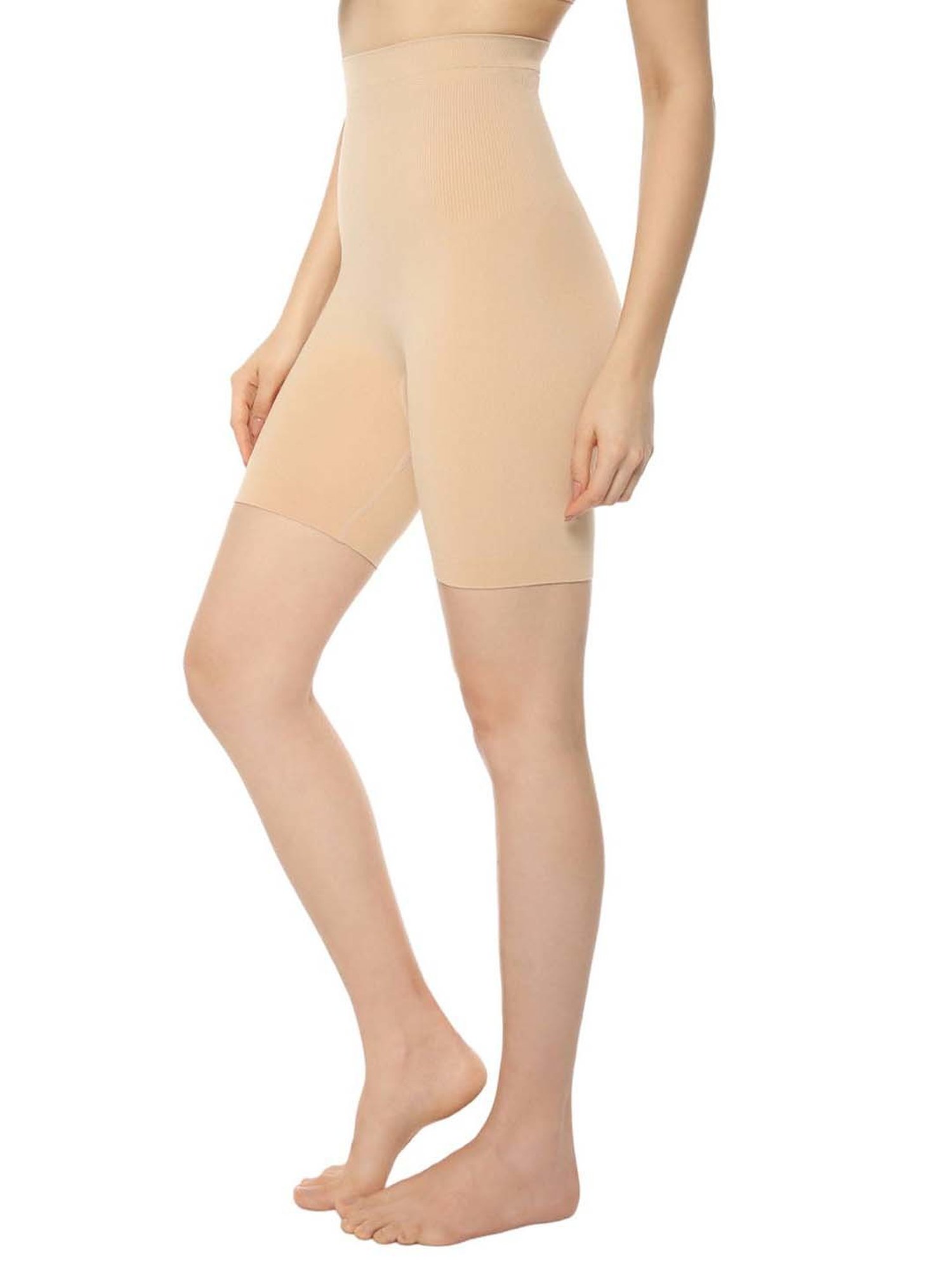 Amante Beige Full Coverage Thigh Shaper