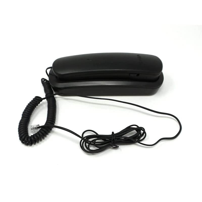 CD1104 TrimStyle Corded Basic Telephone Black No AC Power NeededRedial