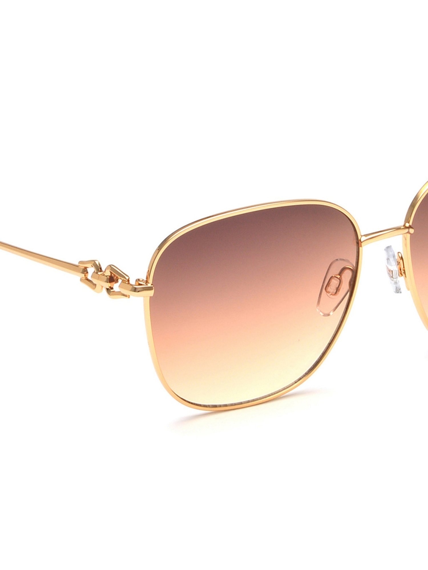 Fila Brown Square Sunglasses for Women