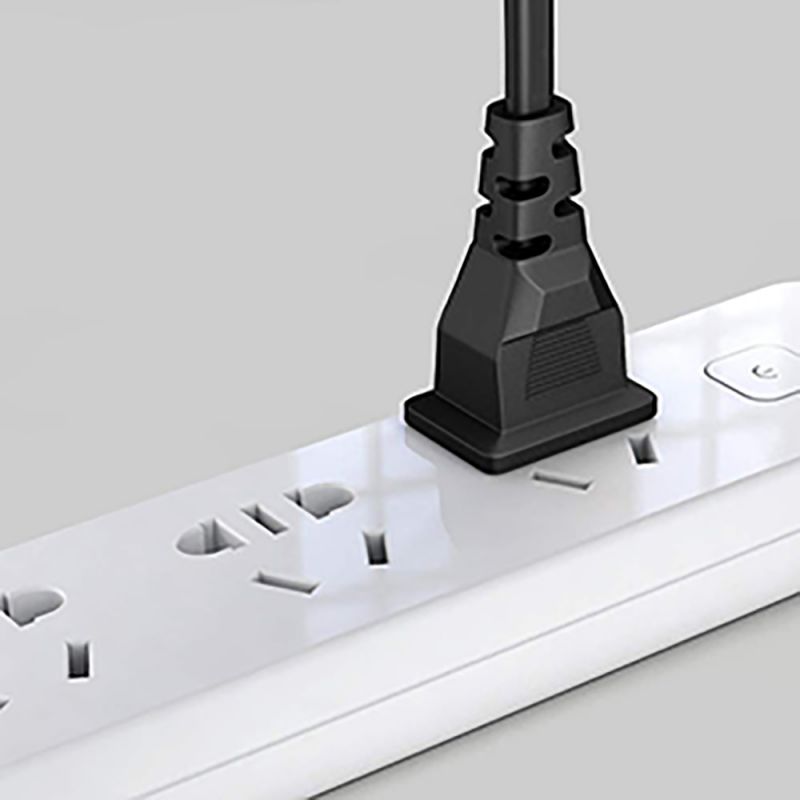 1M 16AWG Heavy Duty Power Extension Cord Power Extension Cable 3 Feet 1 Meters 3 Conductor NEMA 515P to NEMA 515R 13 Amp Power Cable ED70906