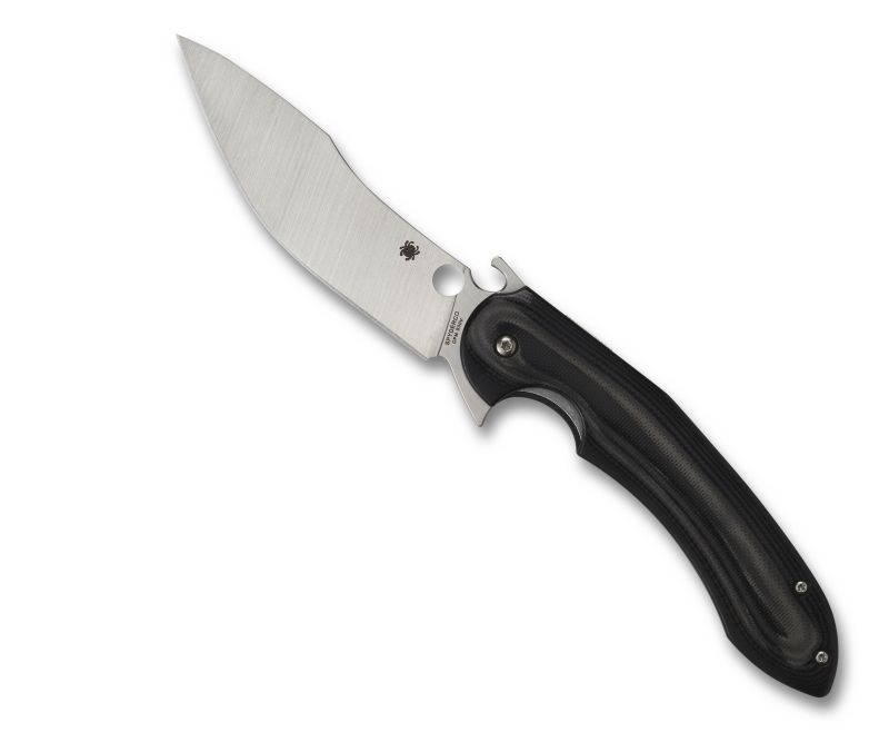 Spyderco Tropen Folder 4.02 in Plain Polished G-10 Handle