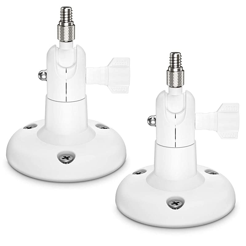 Upgraded Version  IndoorOutdoor Security Wall Mount for All Arlo Camera Arlo Ultra Arlo Essential Wyze Cam Pan eufyCam 2 More Stable and Flexible Arlo Accessories3PackBlack