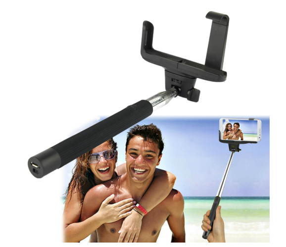 Elivebuy Wireless Bluetooth Extendable Selfie Monopod For  iPhone 5S/5C/5/4s & Android New