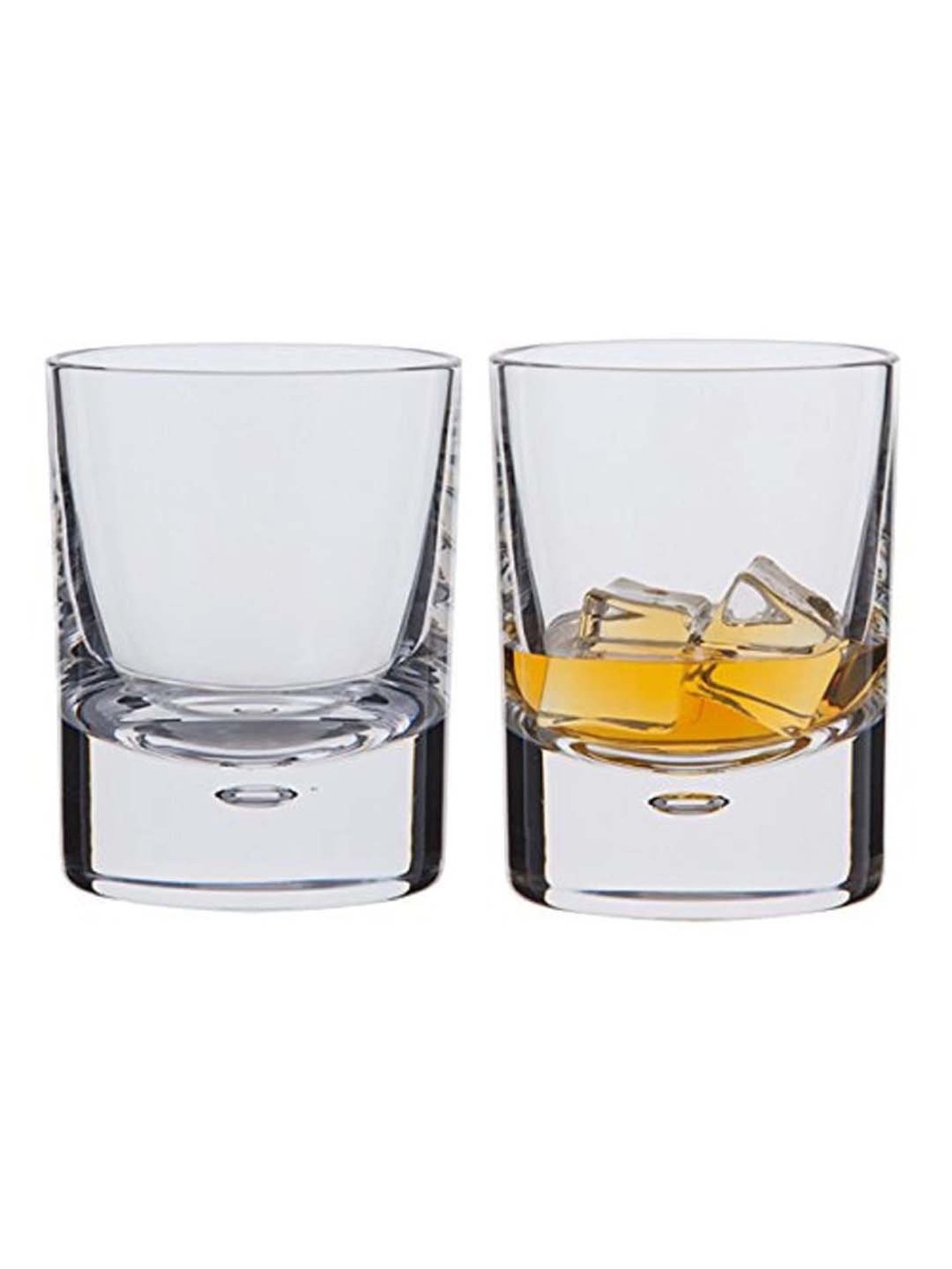 DARTINGTON Transparent Crystal Exmoor Old Fashioned Whisky Glass (2.2L) - Set of 2