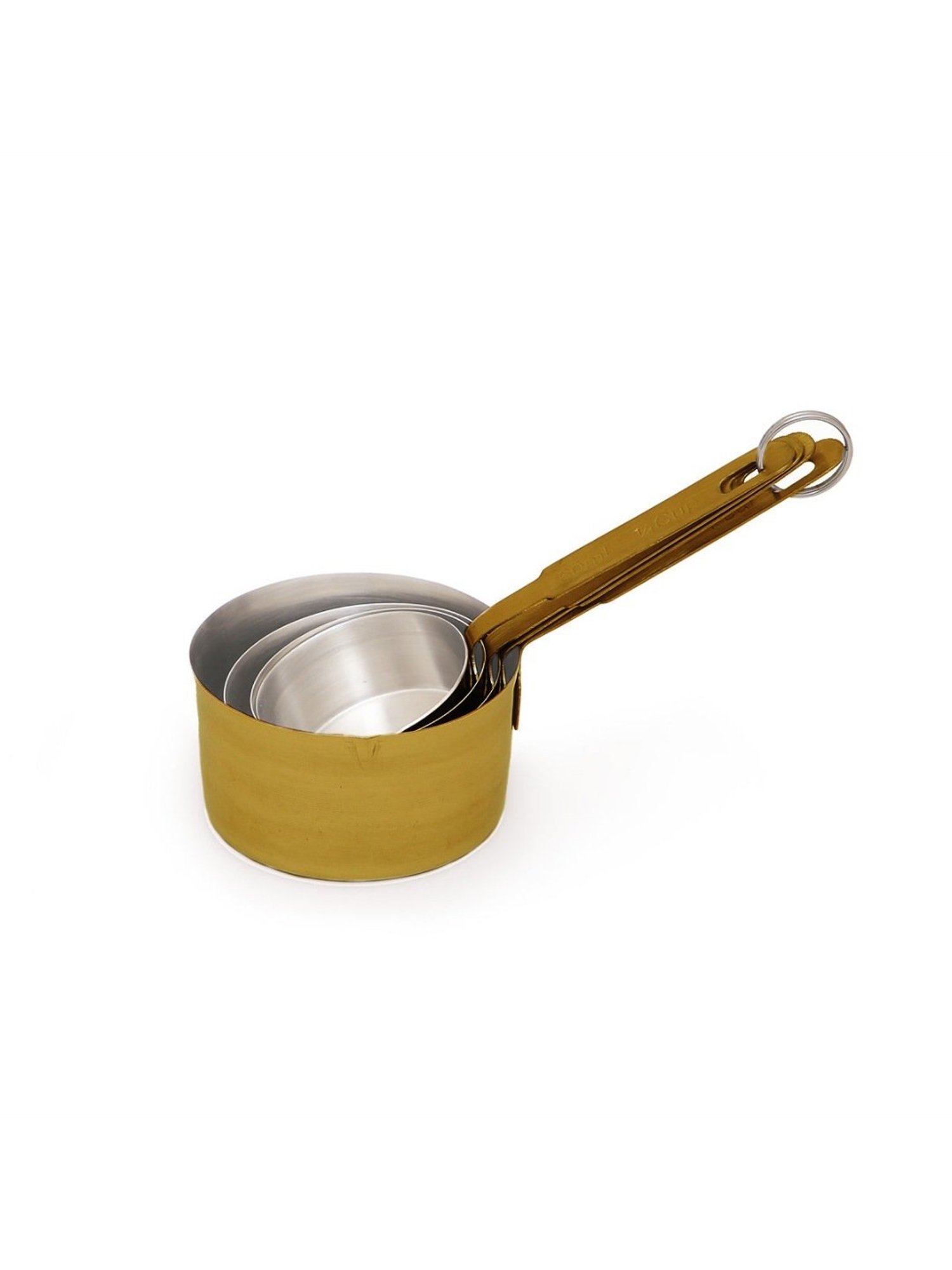 KitchenCraft Black Plastic Magnetic Measuring Cup - Set of 4