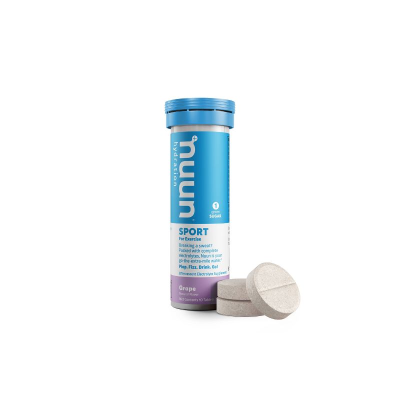 Nuun Hydration Sport Drink Tabs - Grape 10ct