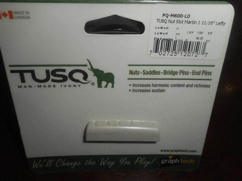 NEW - Graph Tech PQ-M600-L0 Lefty LH Gibson Style Nut - TUSQ