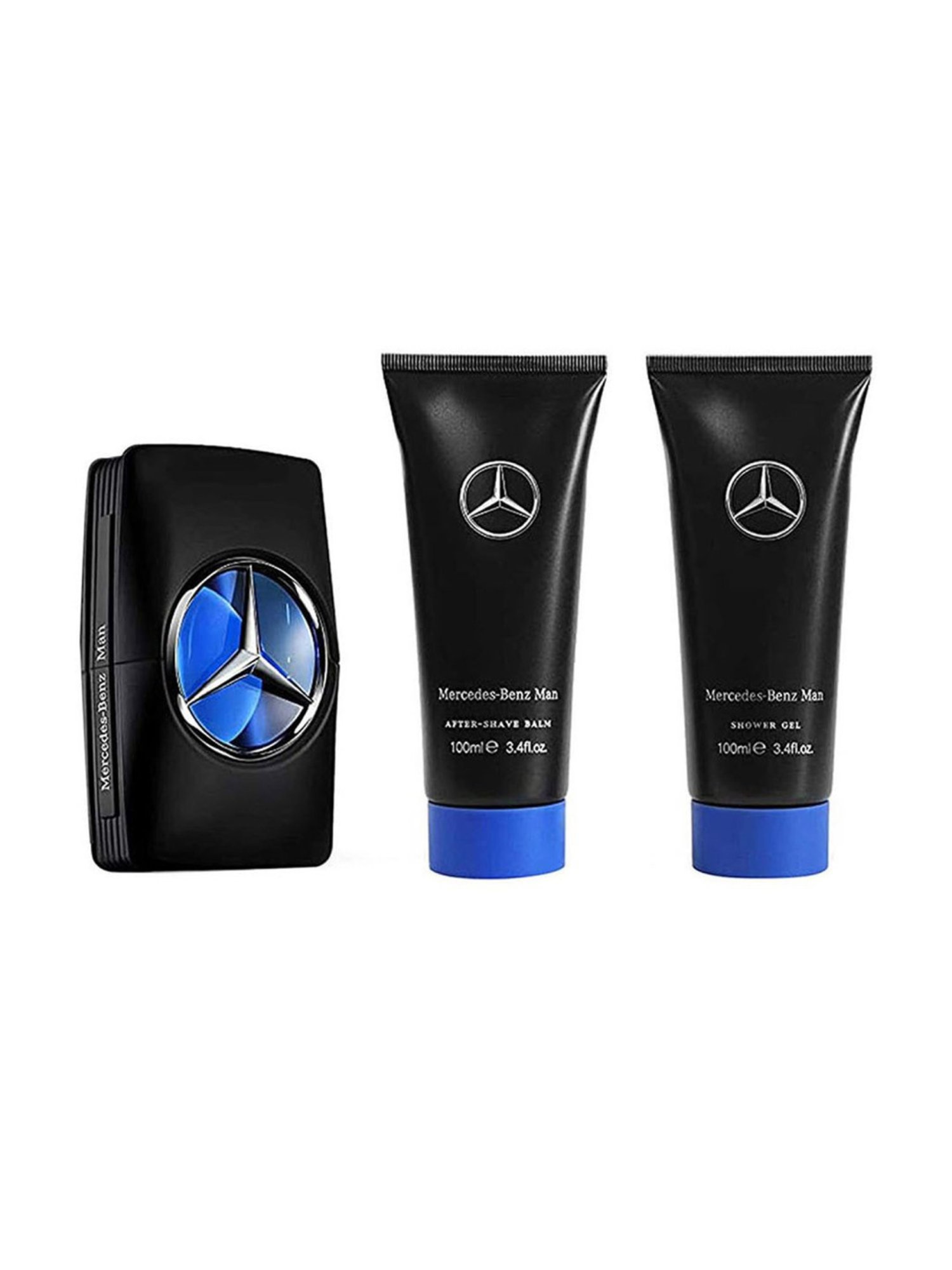 MERCEDES-BENZ Eau De Toilette, Shower Gel & After Shave Balm Combo for Men