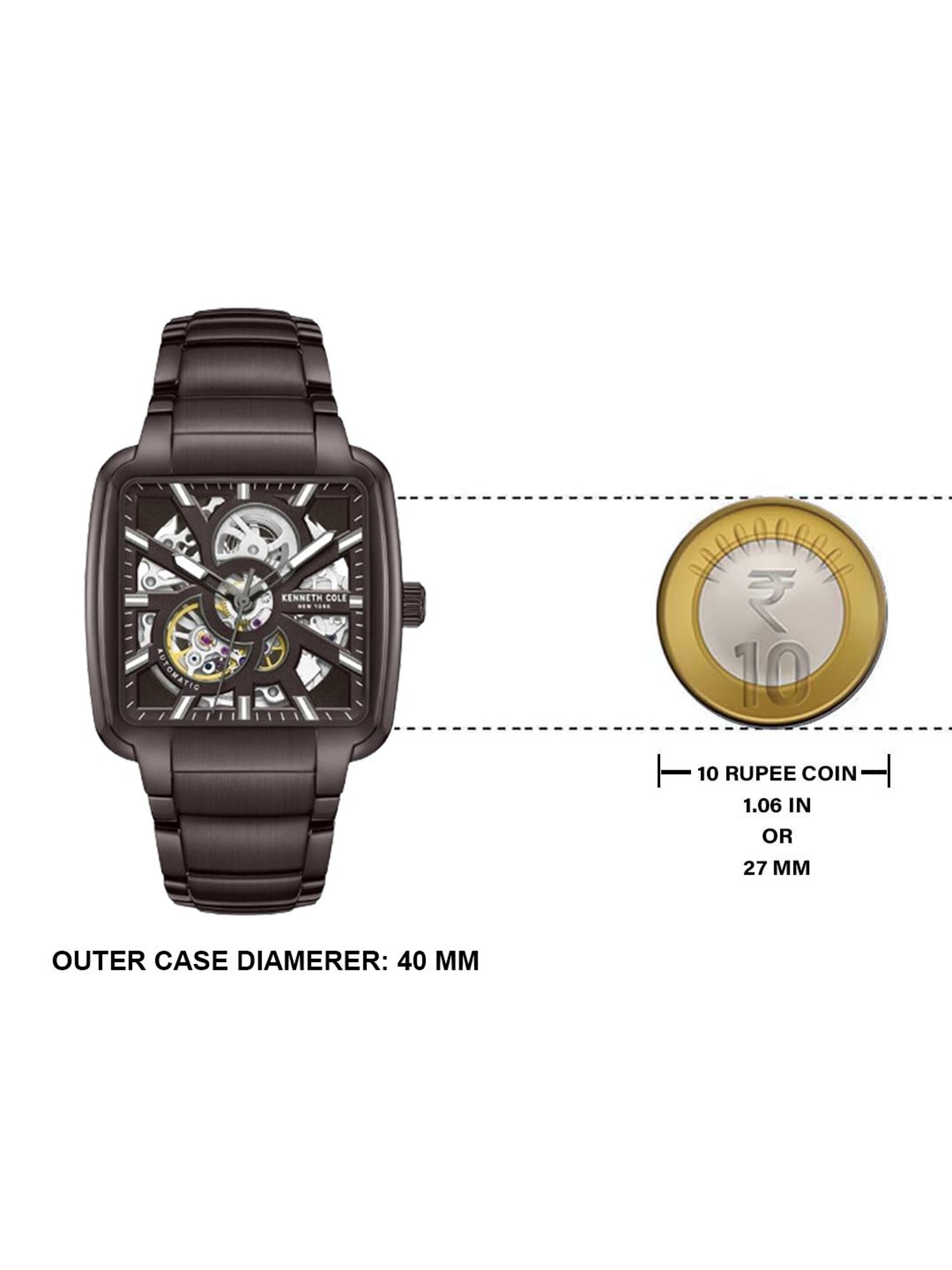 Kenneth Cole KCWGY0046501MN Kenneth Cole SS-24 Automatic Watch For Men