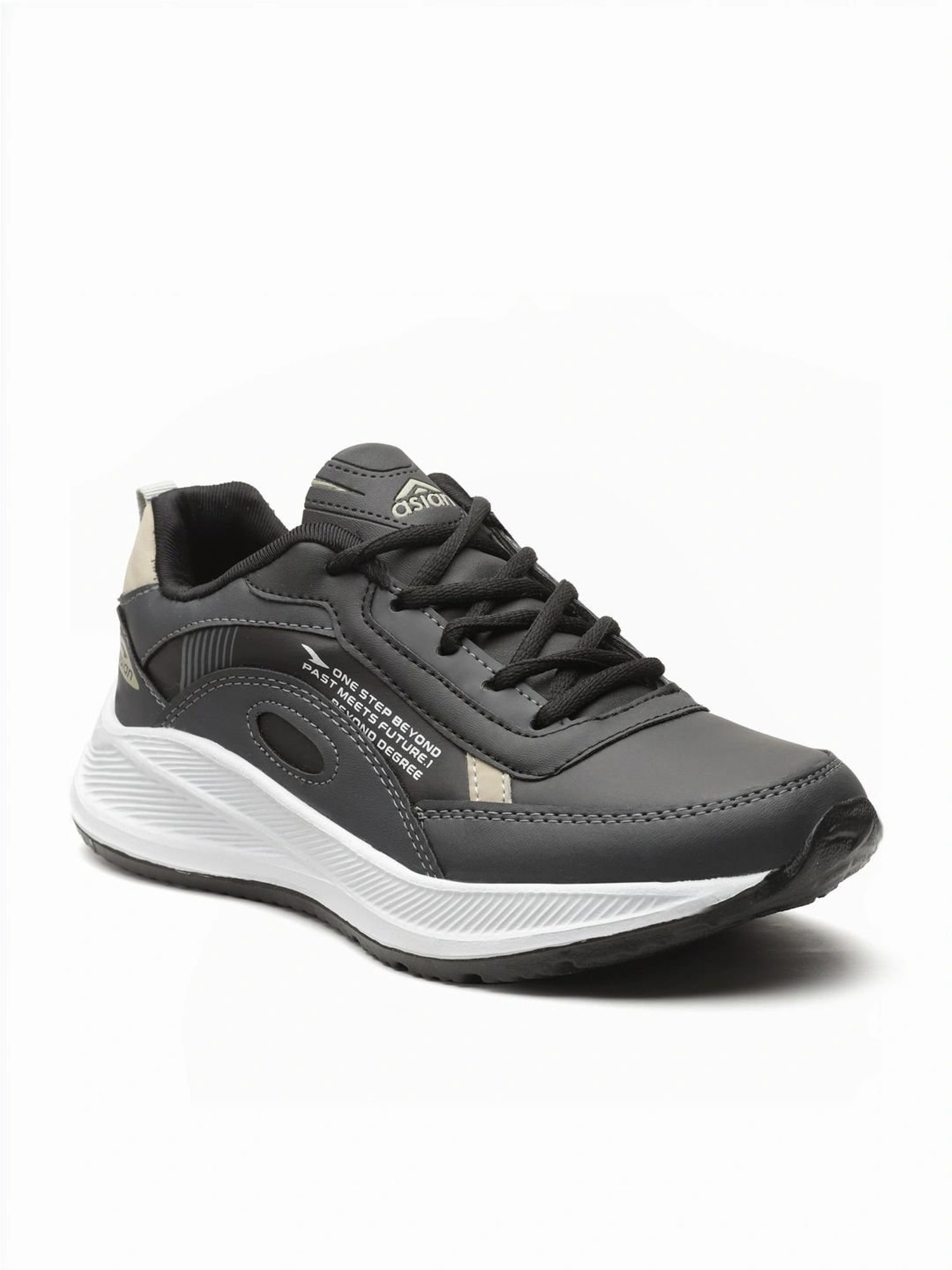 Asian Men's Grey Running Shoes