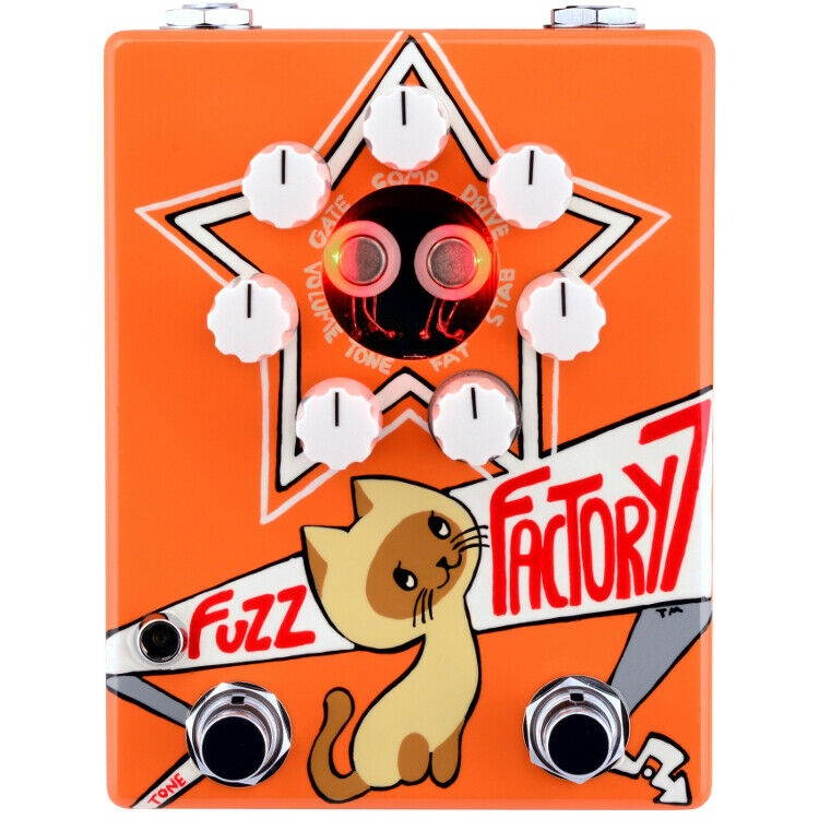 ZVEX Russian Fuzz Factory 7 Hand Painted Pedal