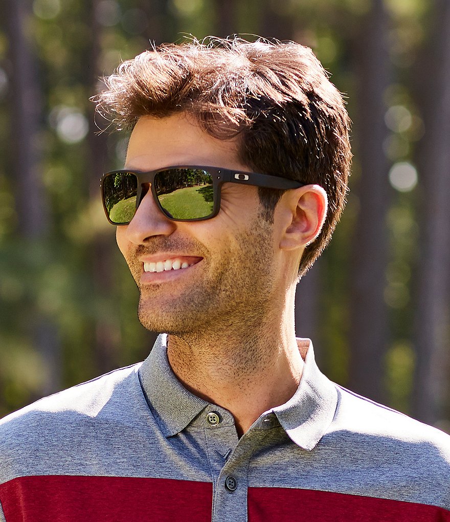 Oakley Mens Tortoise Holbrook XL Sunglasses