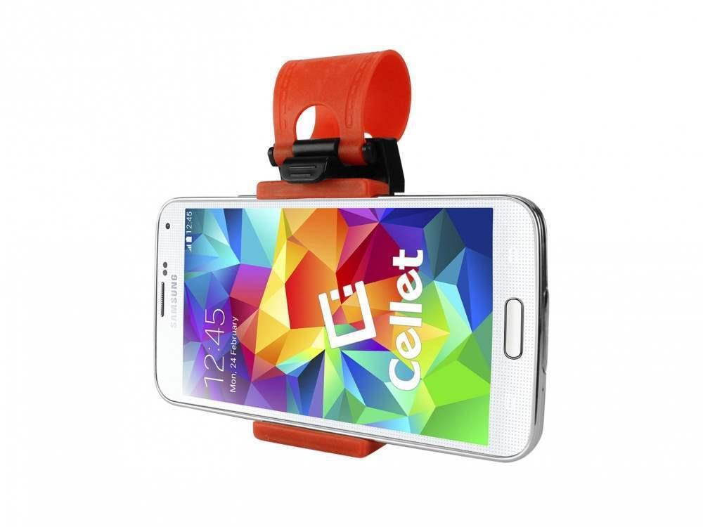 Car Steering Wheel Universal Phone Holder for Phones up 3.4" Wide