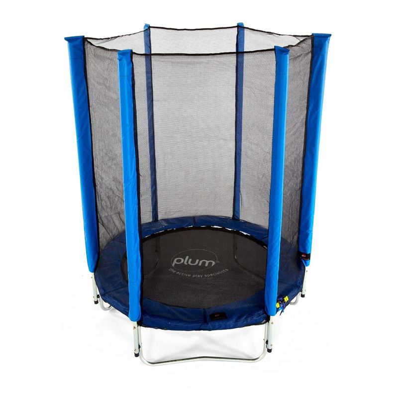 Plum 4.5' Junior Trampoline with Enclosure - Blue