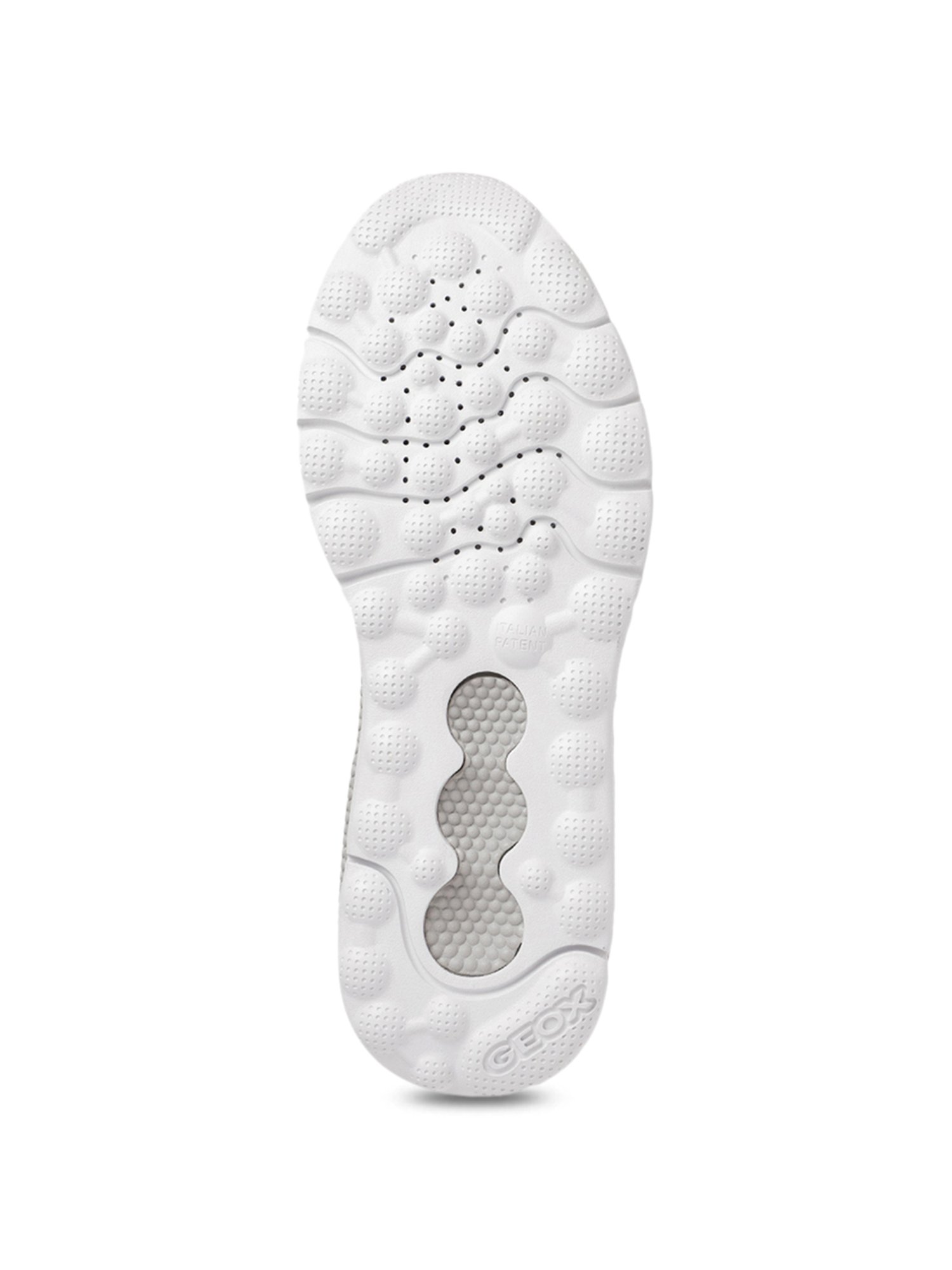 Geox Men's U Spherica Actif White Running Shoes