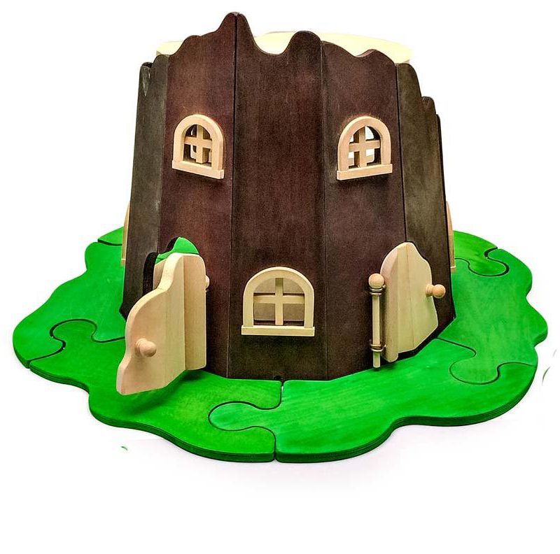 HearthSong Tree Trunk Fairy Home