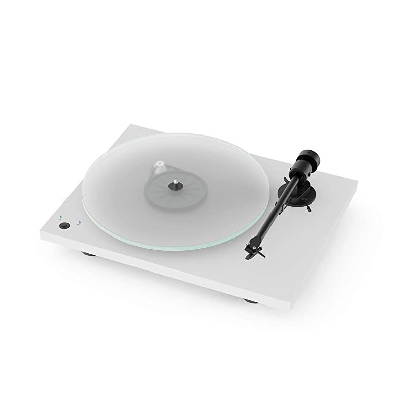 T1 Phono SB Turntable with Built-in Preamp and Electronic Speed Change (Satin White)
