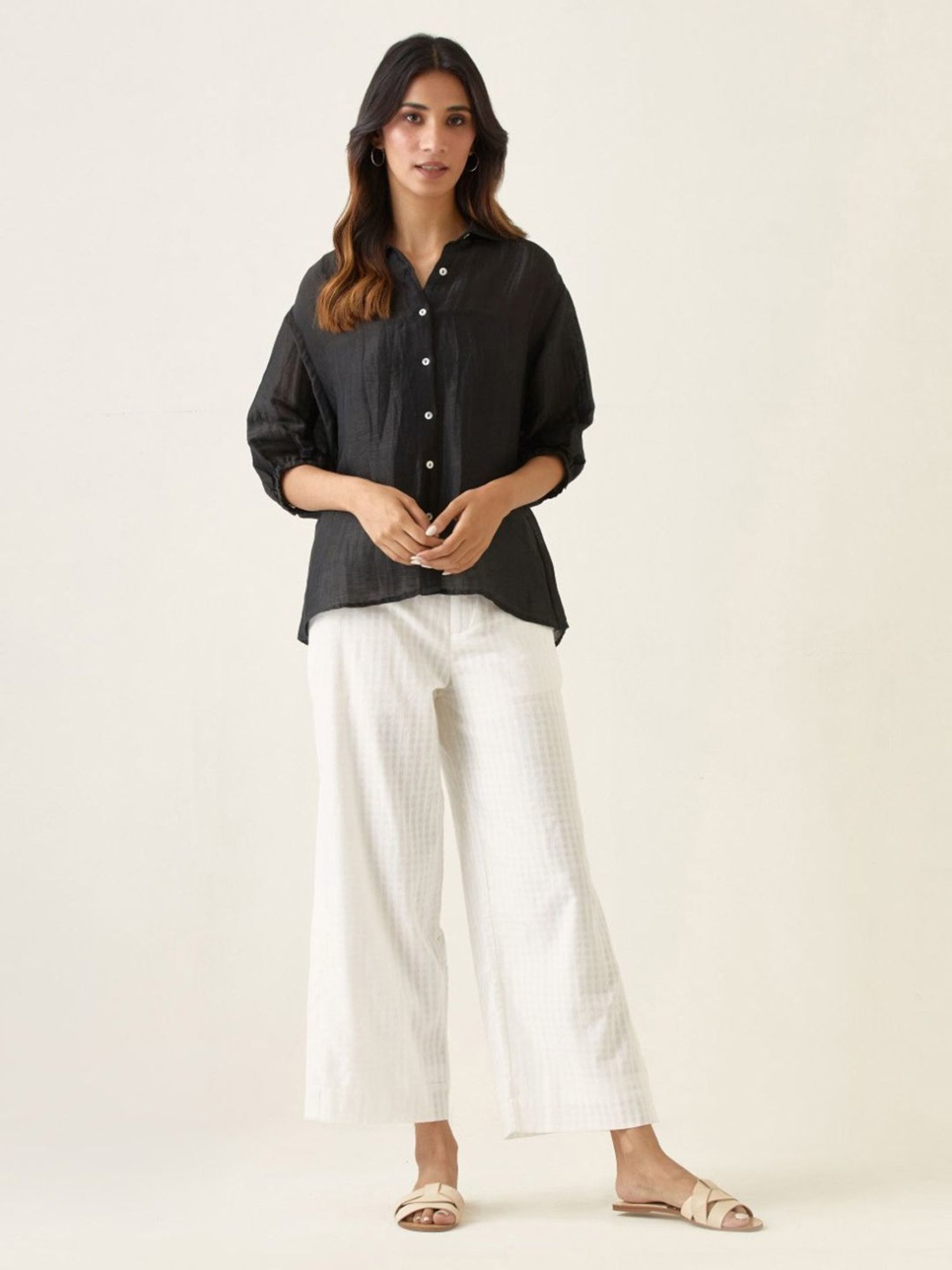 Vinusto Black Summer Nostalgia Shirt