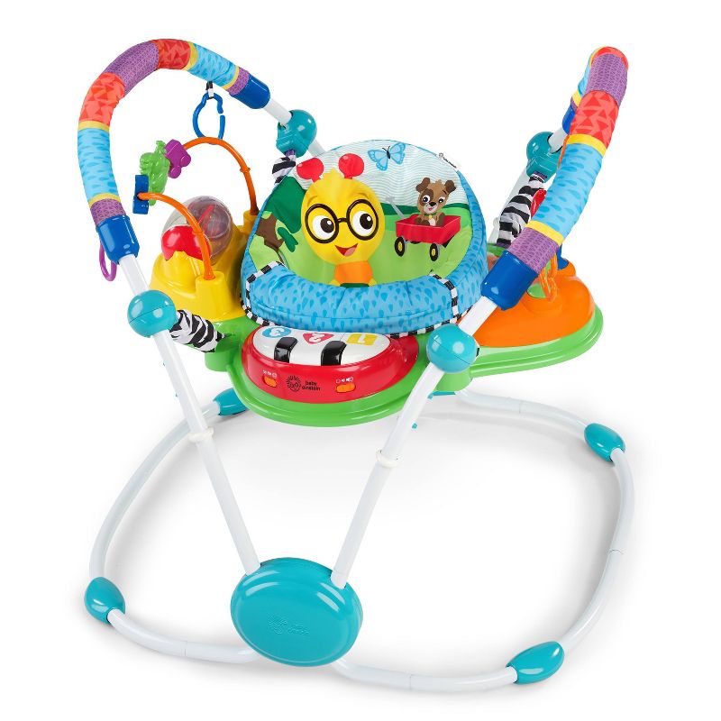 Evenflo Exersaucer Tiny Tropics 2-in-1 Baby Seat + Doorway Jumper
