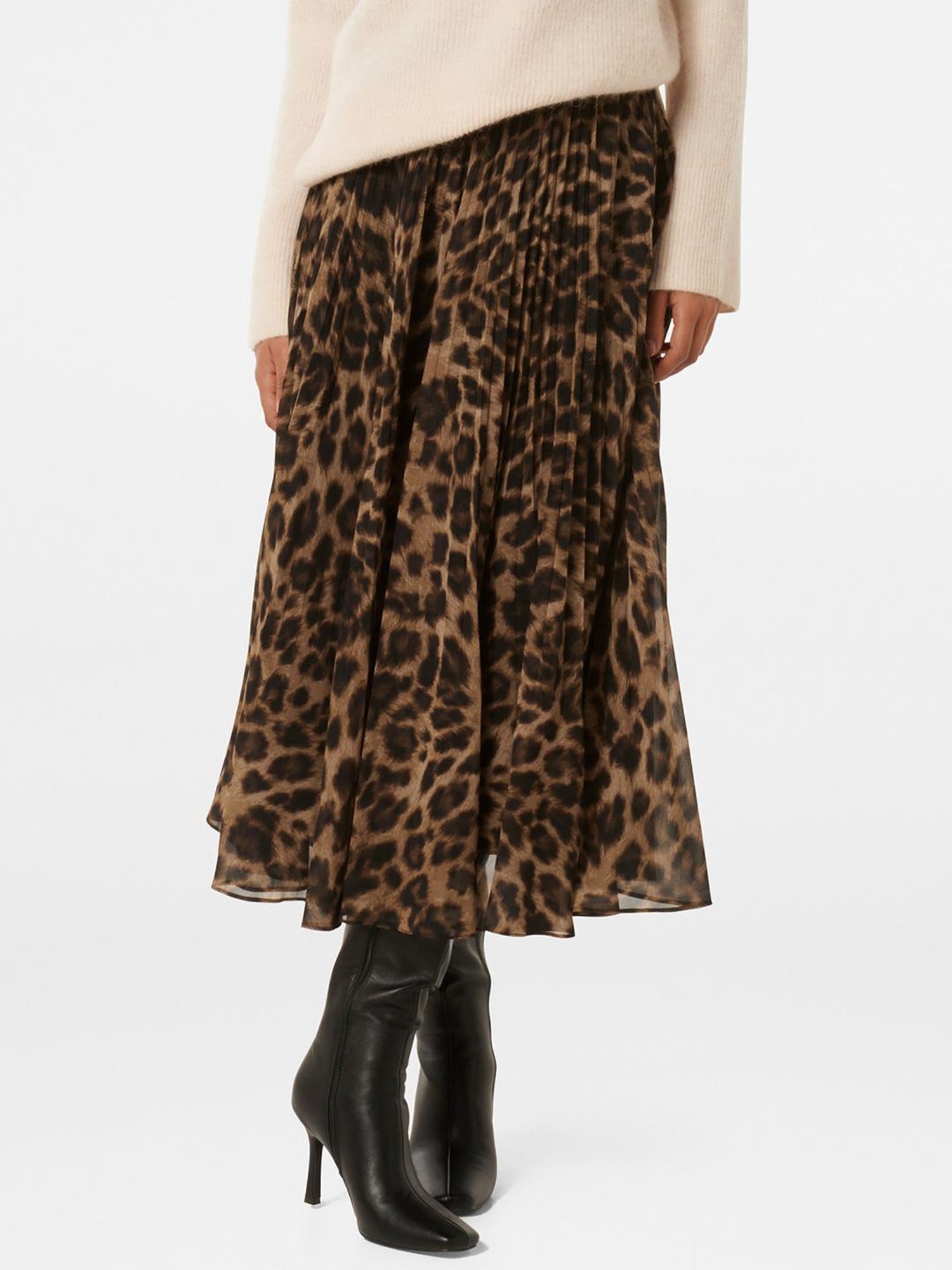 Forever New Aurora Pleated Skirt