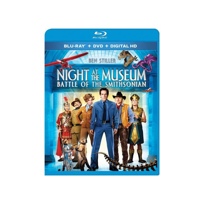 BUENA VISTA HOME VIDEO NIGHT AT THE MUSEUM-BATTLE OF SMITHSONIAN (BLU-RAY/LIVE ACTION LINE LOOK) BR2349067