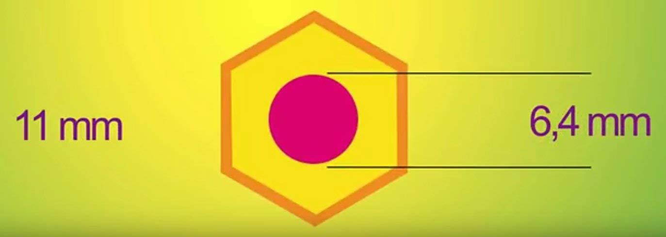 Jolly X-Big Jumbo Colored Pencils; Set of 12, Perfect for Special Needs, Art Therapy, Pre-School and Early Learners