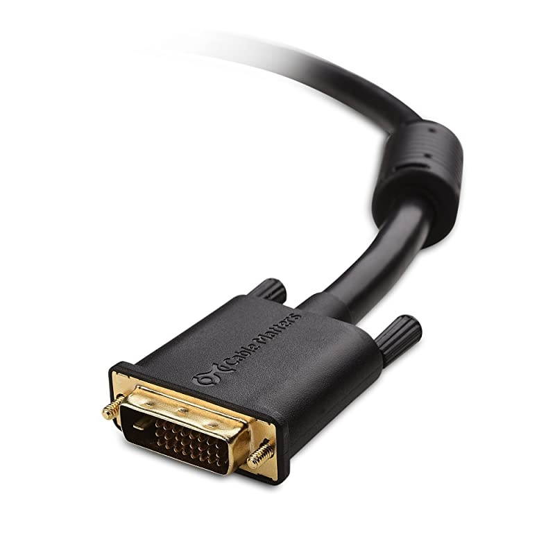 DVI to DVI with Ferrites DVI Dual Link DVI D 50 Feet