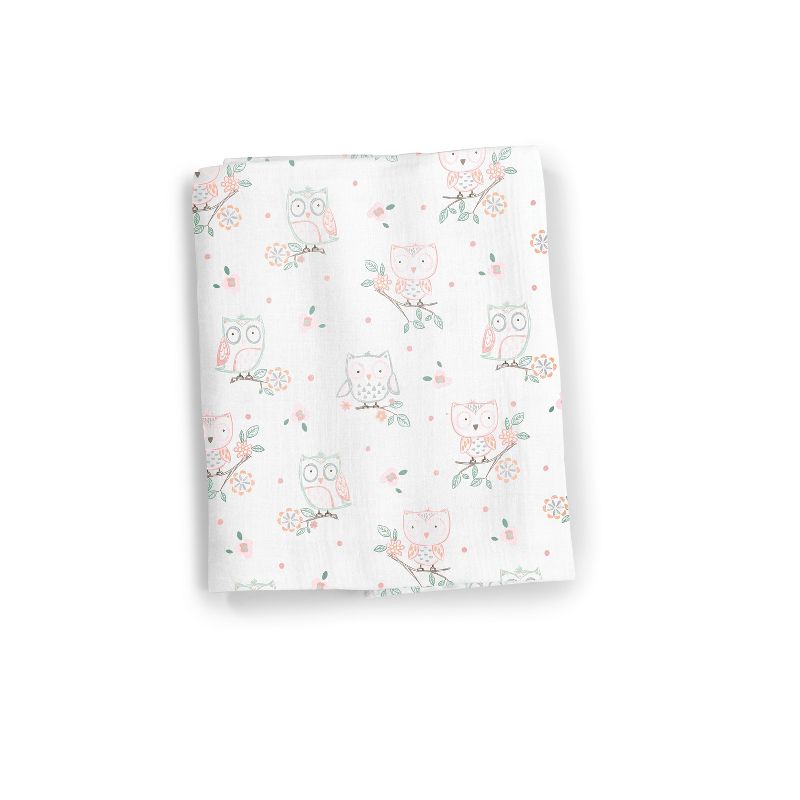 SwaddleMe Sweet Dreams Swaddle Blanket Gift Set - Owl Garden
