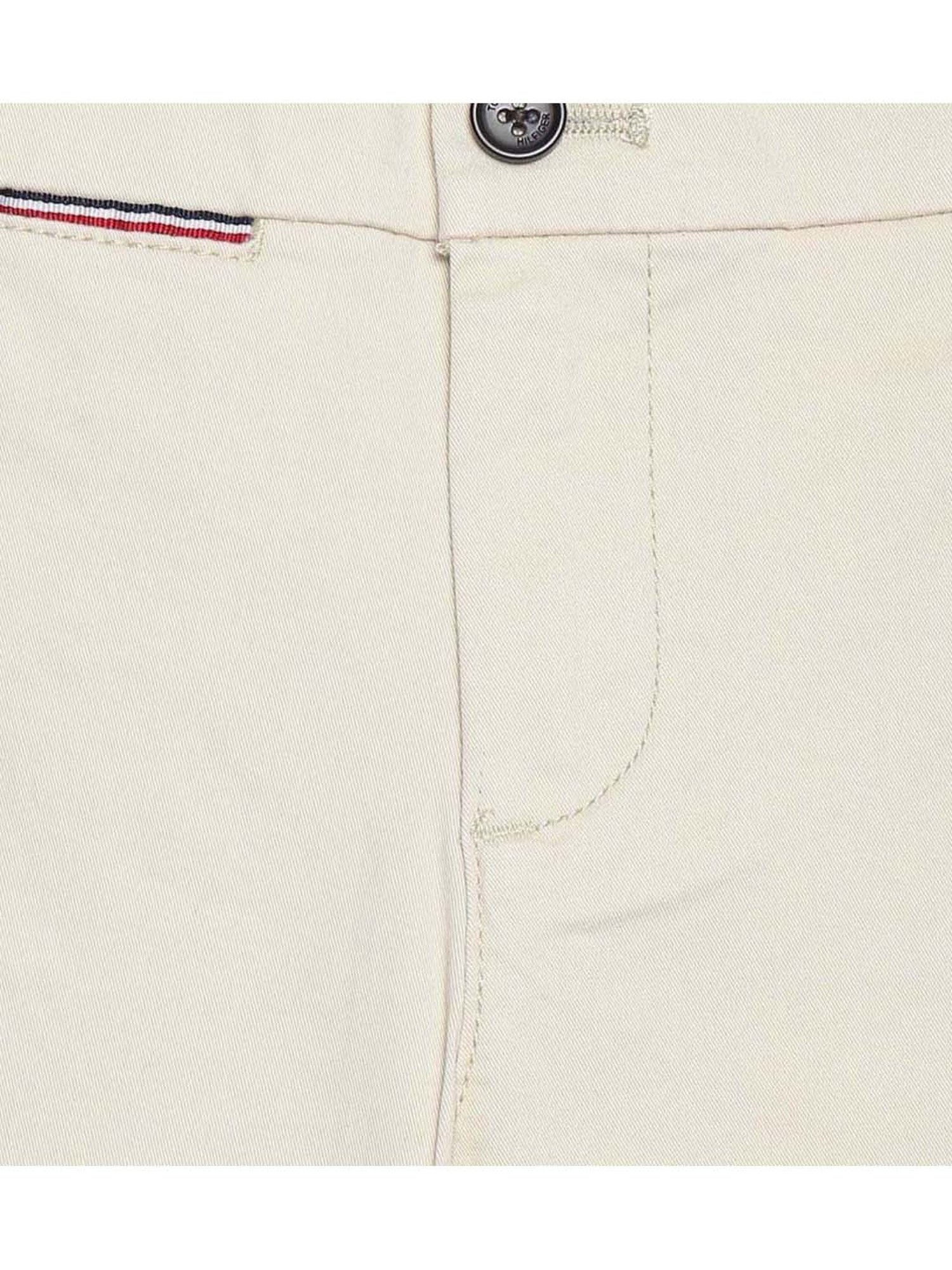 Tommy Hilfiger Kids Sand Khaki Cotton Regular Fit Shorts