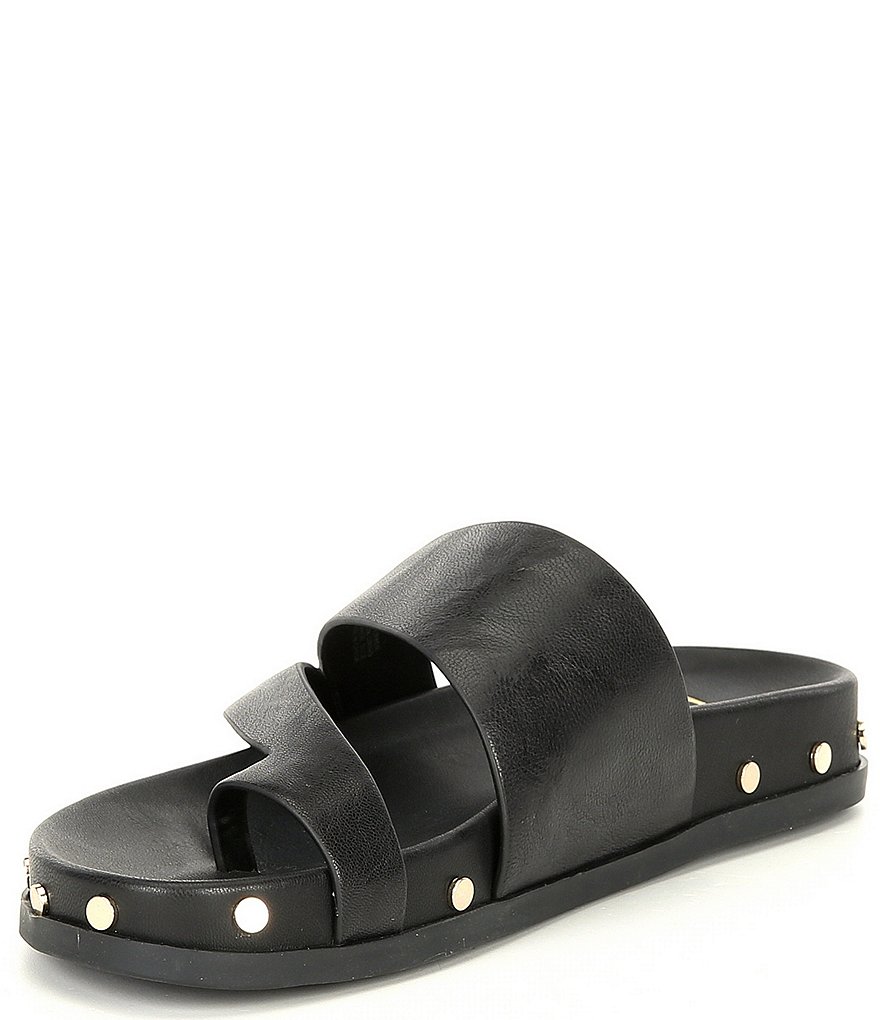 GB En-Core Leather Studded Slides