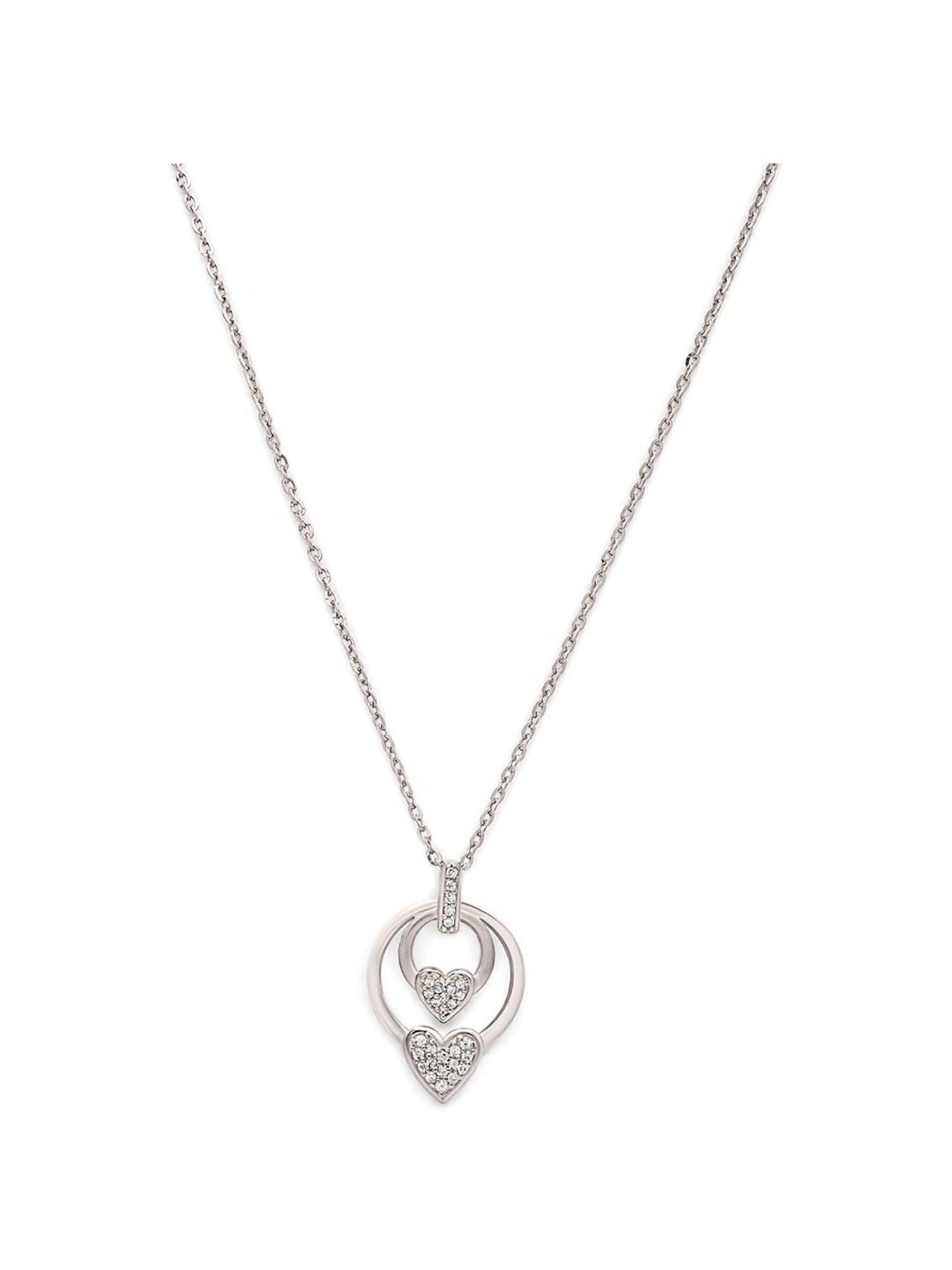 Silberry 92.5 Sterling Silver Love Ringelet Pendant