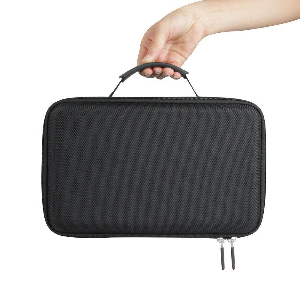 Hermitshell Hard Case fits DR.J (Latest Upgrade) 4Inch Mini Projector Full HD Video Projector 1080P (Black)