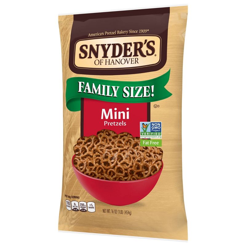 Snyder's Of Hanover The Pounder Pretzels - Mini - 16oz
