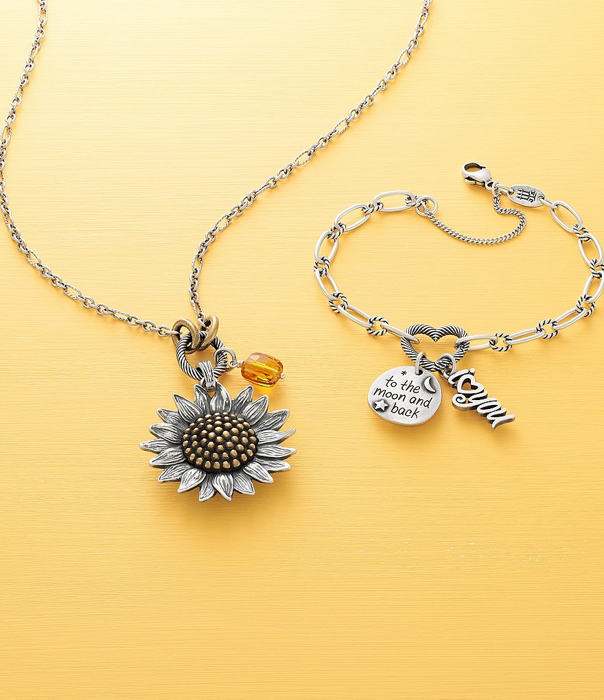 James Avery Faceted Lab-Created Amethyst February Birthstone Charm