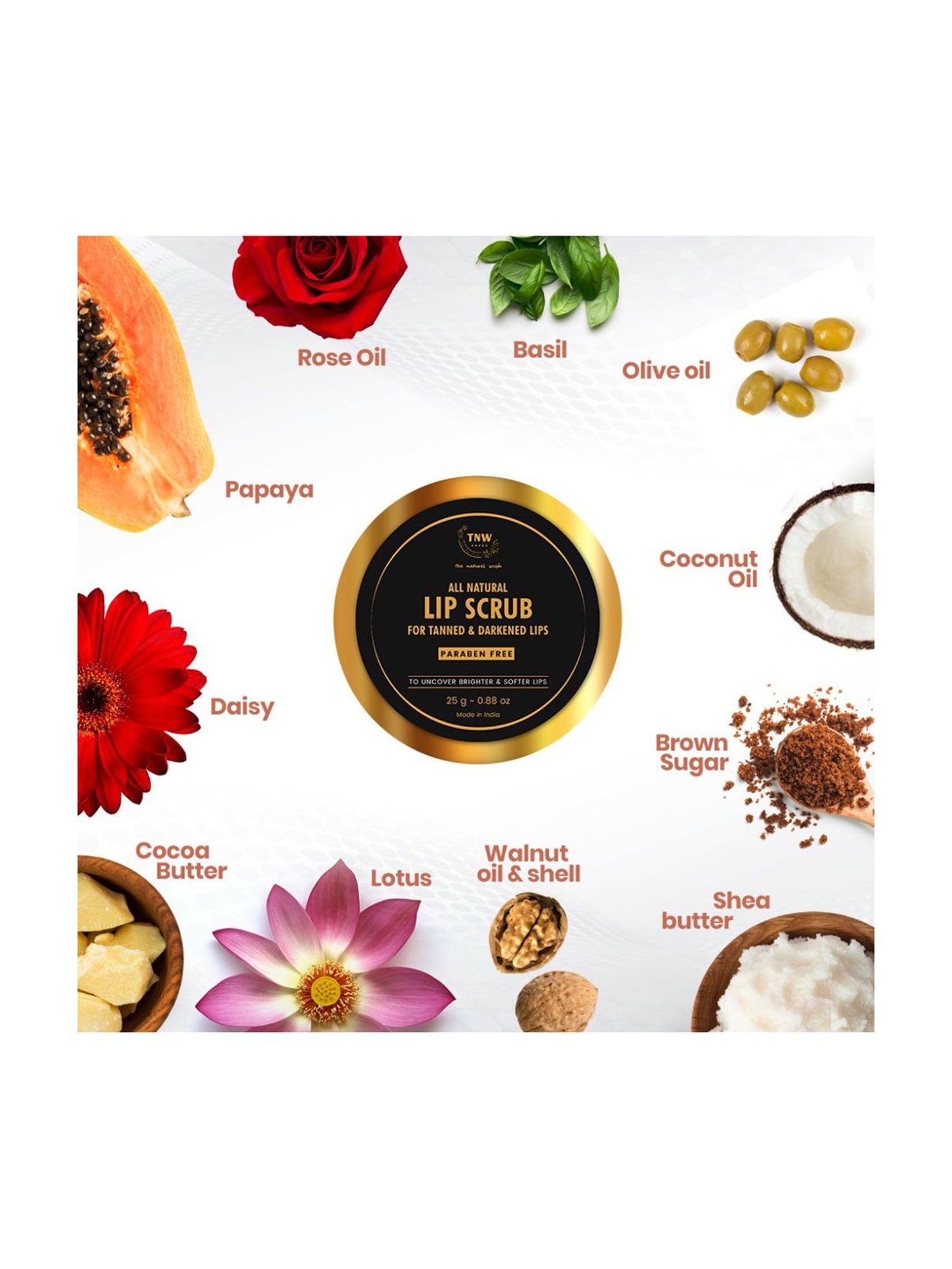 Barry M Mango Lip Scrub - 25 gm