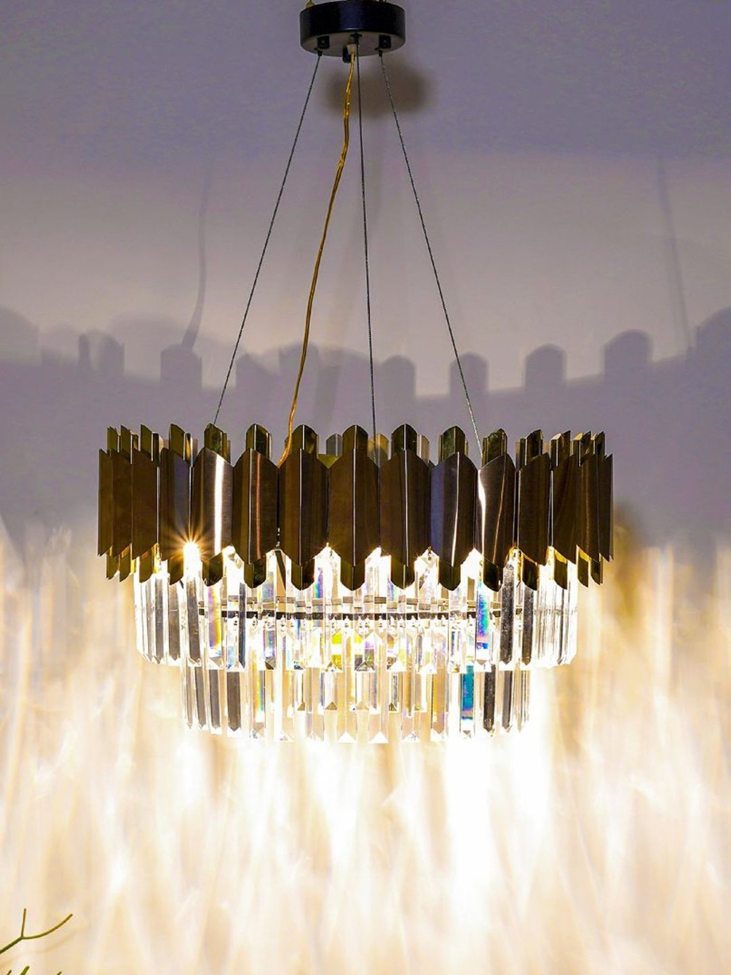 DecorativeRay Golden Chandiler - Set of 1