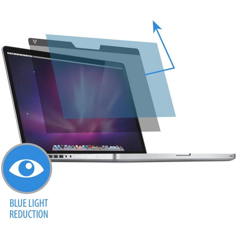 V7 16" Privacy Filter Magnetic for new MacBook Pro 16 - 16:10 Aspect Ratio - For 16" Widescreen LCD MacBook Pro - 16:10