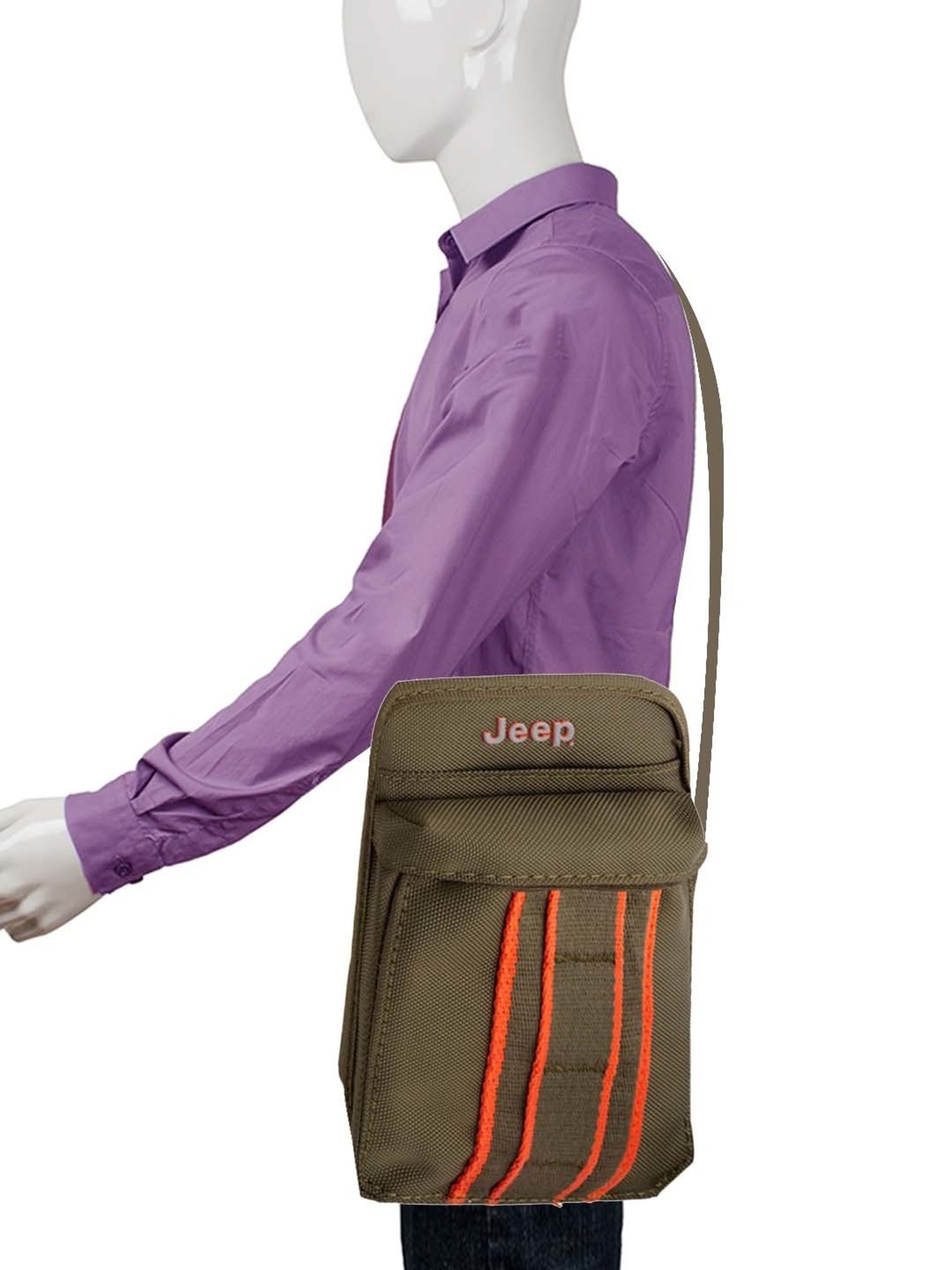Carpisa Olive Alfa GO (Jeep) Mini Messenger Bag