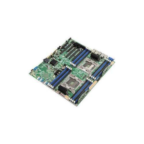Intel S2600CWTR Server Motherboard - Intel Chipset - Socket LGA 2011-v3 - SSI EEB - 2 x Processor Support - 1 TB DDR4 SDRAM Maximum RAM - 2.13 GHz, 1.87 GHz, 1.60 GHz Memory Speed Supported - DIMM, RD