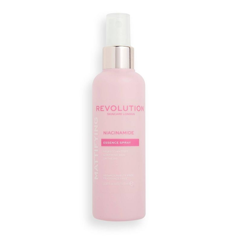 Makeup Revolution Skincare Niacinamide Mattifying Essence Spray - 3.38 fl oz
