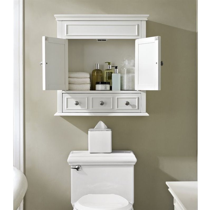 Wood Medicine Cabinet in White-Pemberly Row