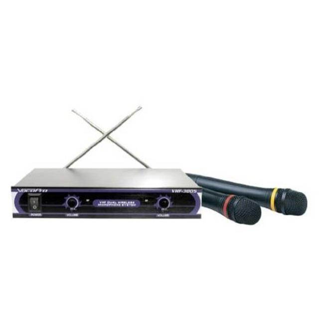 VHF-3005 - Dual Channel VHF Wireless Microphone System